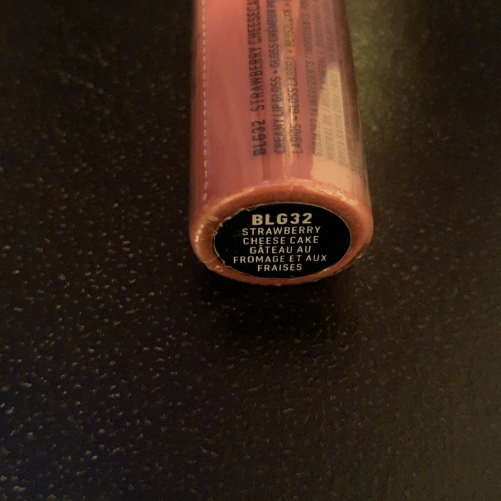 2 New Nyx Butter Gloss BLG32 Strawberry Cheese Cak - Picture 2 of 2